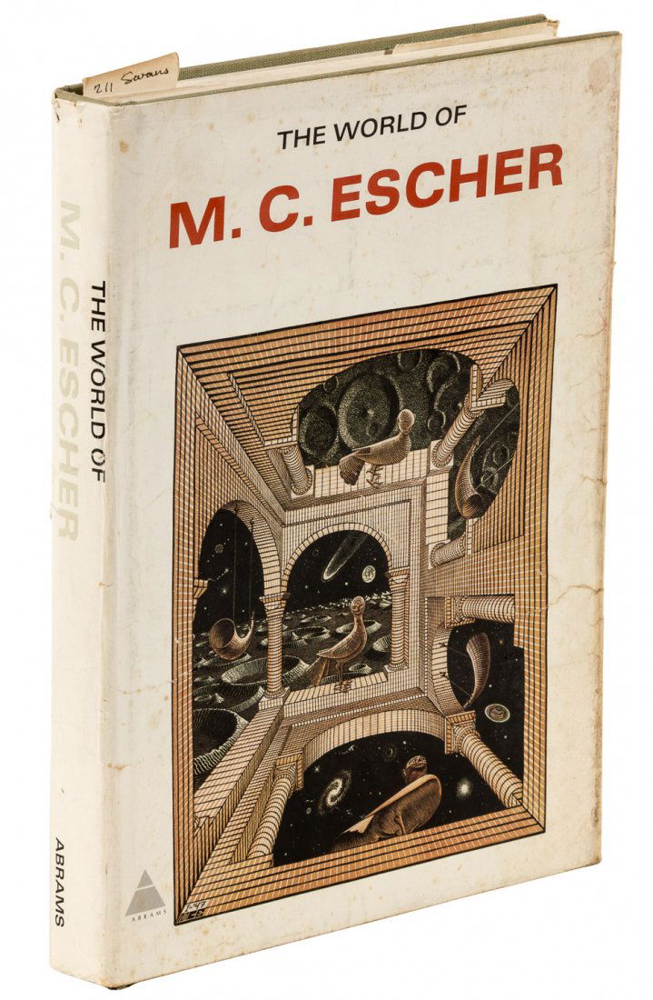 The world of Dutch artist MC Escher 1971: Heading: Author: Escher, M[aurits] C[ornelis] Title: The World of M.C. Escher Place Published: New York Publisher:Harry N. Abrams Date Published: [1971] Description: 300 il
