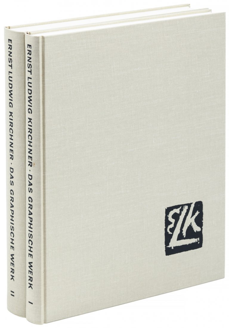 Ernst Ludwig Kirchner, Prestel-Verlag: Heading: (Kirchner, Ernst Ludwig) Author: Annemarie, Von and Wolf-Dieter Dube Title: Ernst Ludwig Kirchner: Das Graphische Werk - Volumes One & Two Place Published: Munich Publisher:Prestel-Verlag <