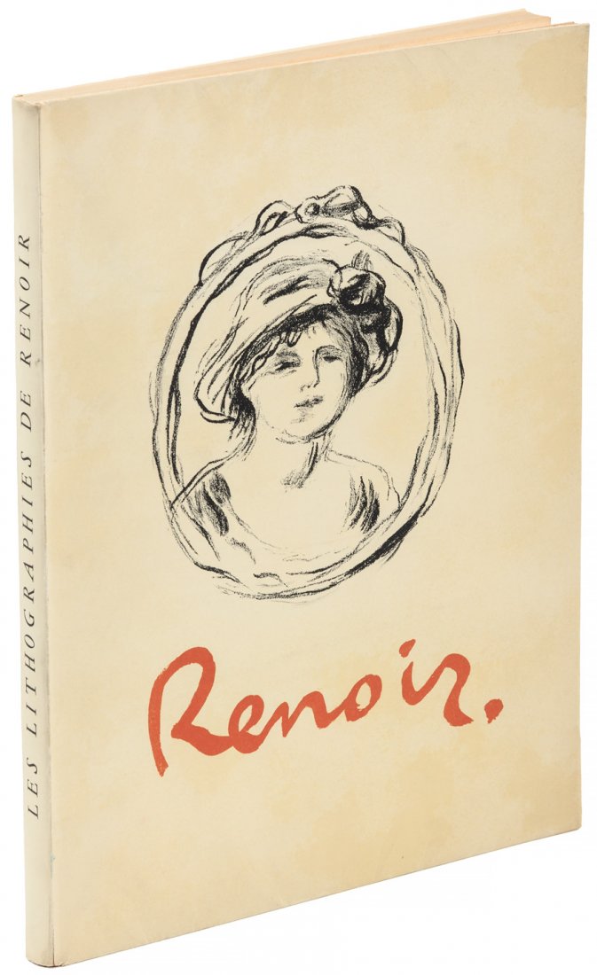 Lithographs of Renoir, 1951: Heading: (Renoir, Pierre-Auguste) Author: Roger-Marx, Claude Title: Les Lithographies de Renoir Place Published: Monte-Carlo Publisher:Andre Sauret Date Published: [1951] Description: