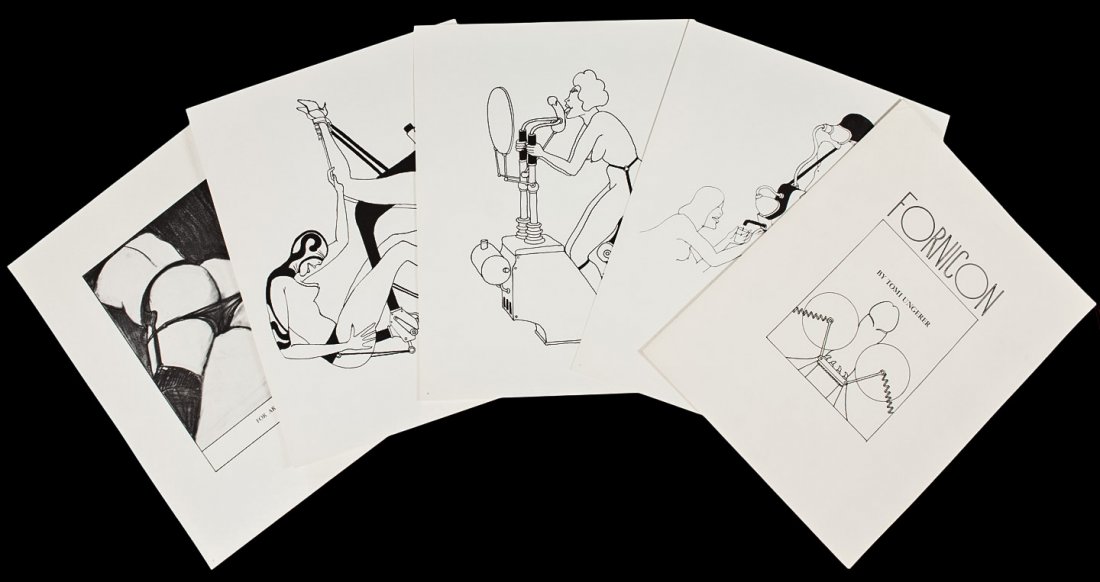 Tomi Ungerer Fornicon Rhinoceros Press: Heading: Author: Ungerer, Tomi Title: Fornicon Place Published: [New York] Publisher:[Rhinoceros Press] Date Published: [1969] Description: Introduction by John Hollander.