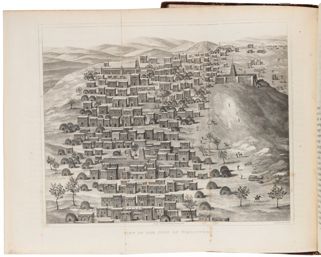 Travels Through Central Africa Timbuctoo - Caillié: Heading: Author: Caillié, Réné Title: Travels Through Central Africa Timbuctoo; Across the Great Desert, to Morocco, Performed in the Years 1824-1828 Place Published: London Publisher:Henry Colburn