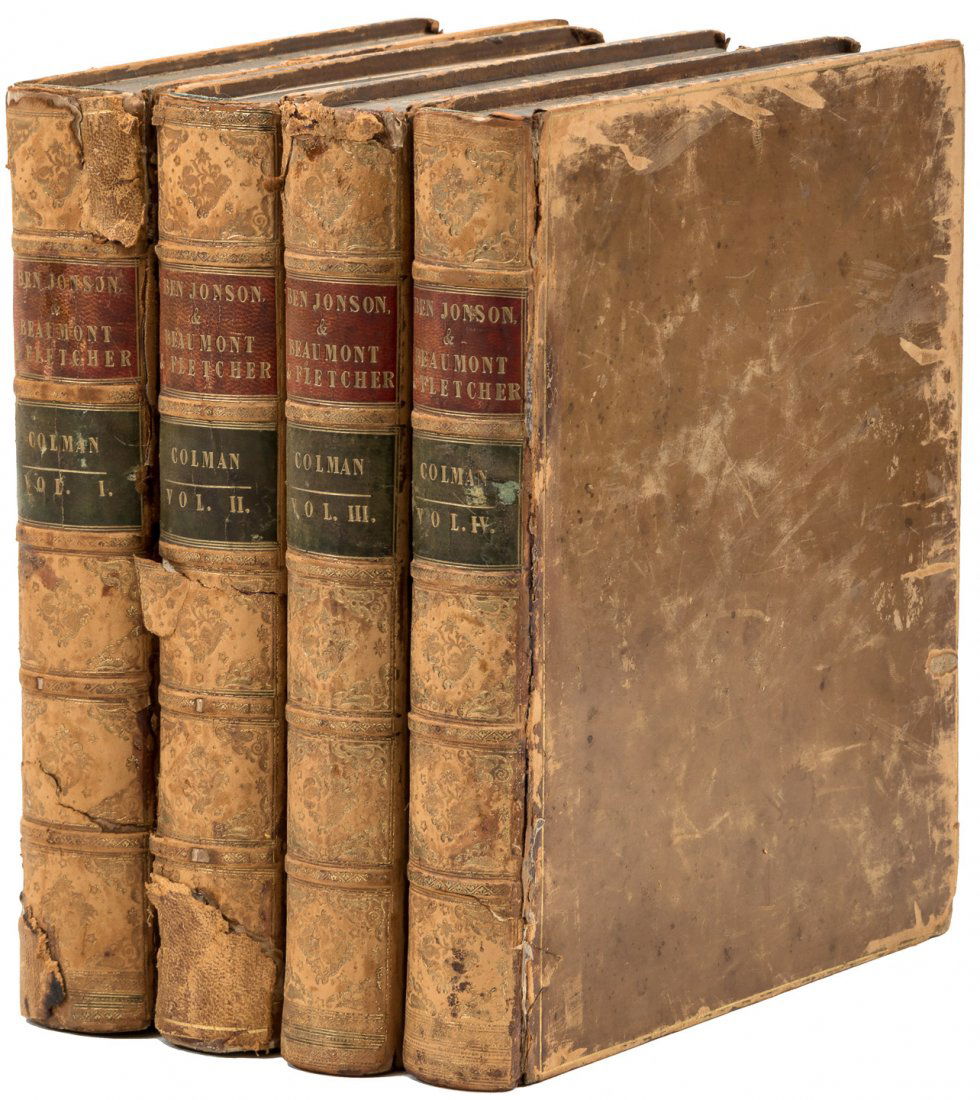 The Dramatic Works of Ben Johnson, and Beaumont and: Heading: Author: Jonson, Ben, John Fletcher & Francis Beaumont Title: The Dramatic Works of Ben Johnson, and Beaumont and Fletcher Place Published: London Publisher:John Stockdale Date Published