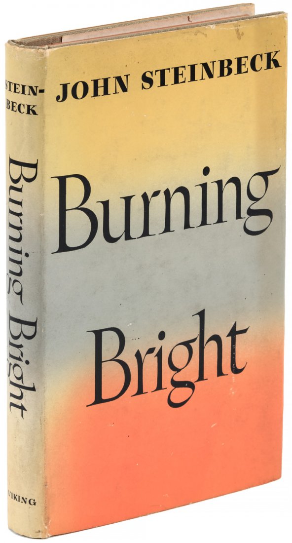 John Steinbeck Burning Bright 1st Edition (1 of 1)