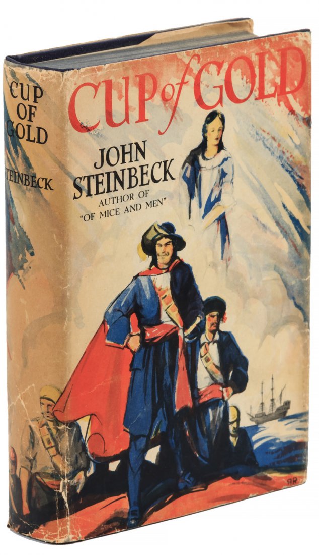 John Steinbeck Cup of Gold Second Edition: Heading: Author: Steinbeck, John Title: Cup of Gold: A Life of Sir Henry Morgan, Buccaneer, with Occasional Reference to History Place Published: New York Publisher:Covici Friede Date Published: