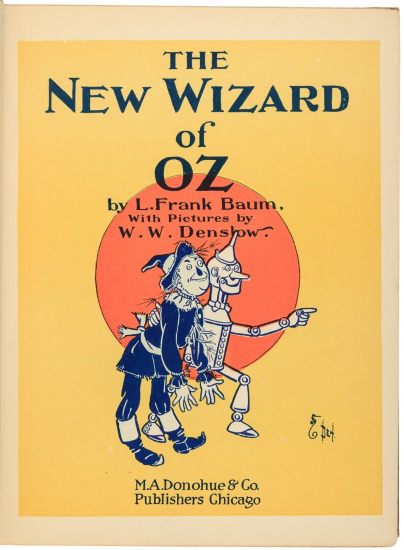 The New Wizard of Oz with original dust jacket (1 of 5)