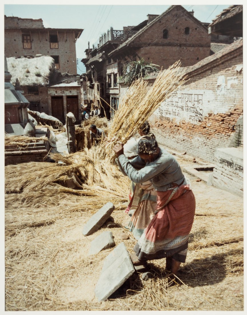 Two portfolio of photos of Kathmandu: Heading: (Nepal) Author: Rasmussen, Andrew & Dean, with Bill Ahrendt Title: Kathmandu. Spring, 1991 Place Published: No place Publisher: Date Published: [c.1991] Description: