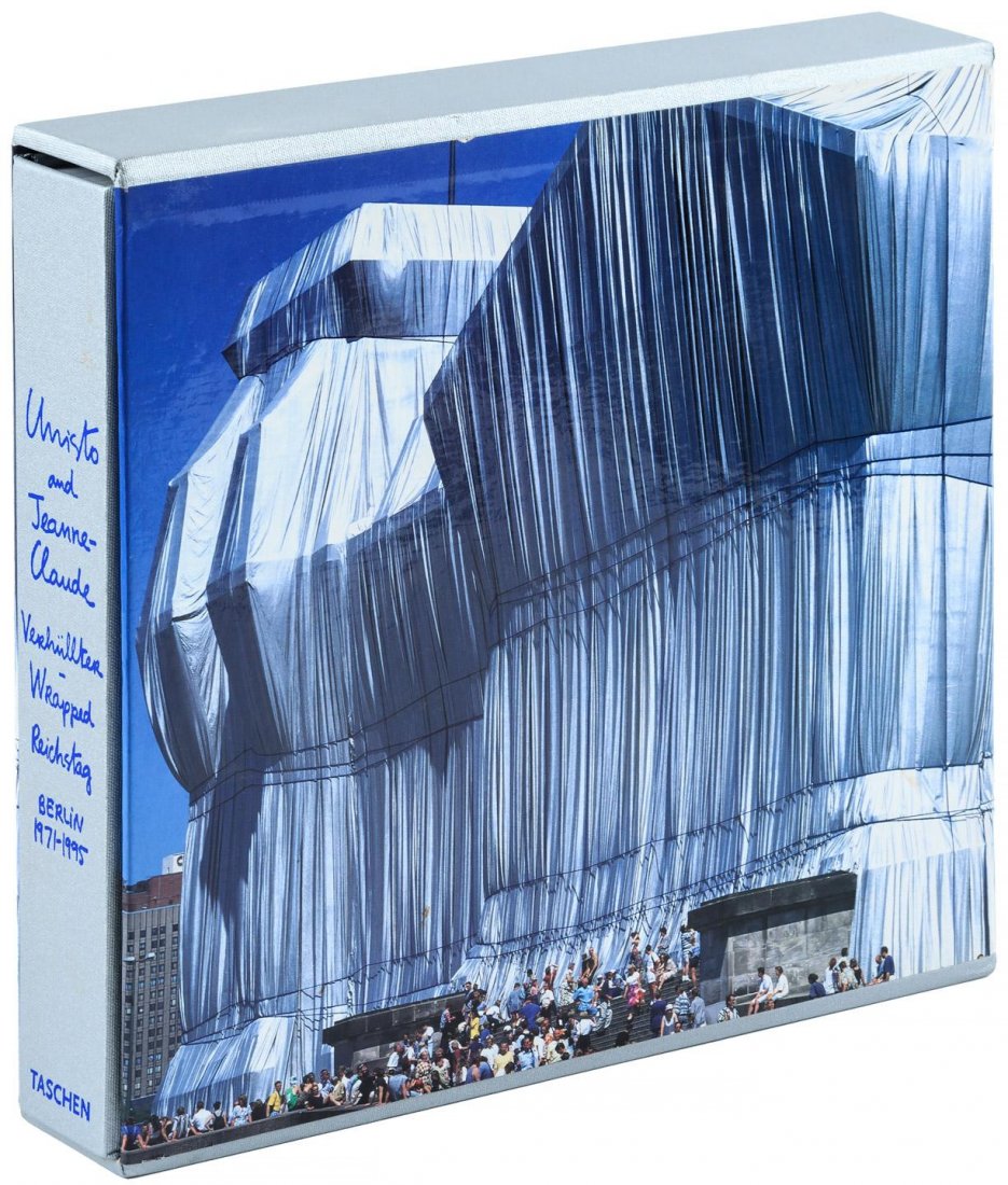 Christo & Jeanne Claude Wrapped Reichstag 1/700 copies: Heading: Author: Christo and Jeanne-Claude Title: Wrapped Reichstag, Berlin 1971-95 Place Published: [Cologne] Publisher:Taschen Date Published: [1996] Description: Profuse
