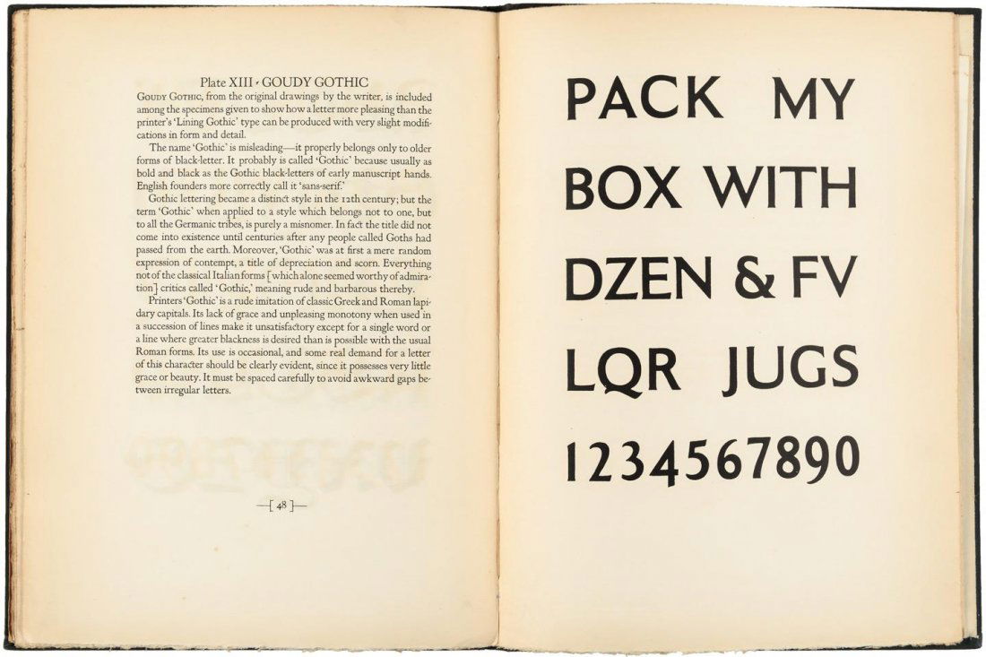 Elements of Lettering Frederic W. Goudy (1 of 3)