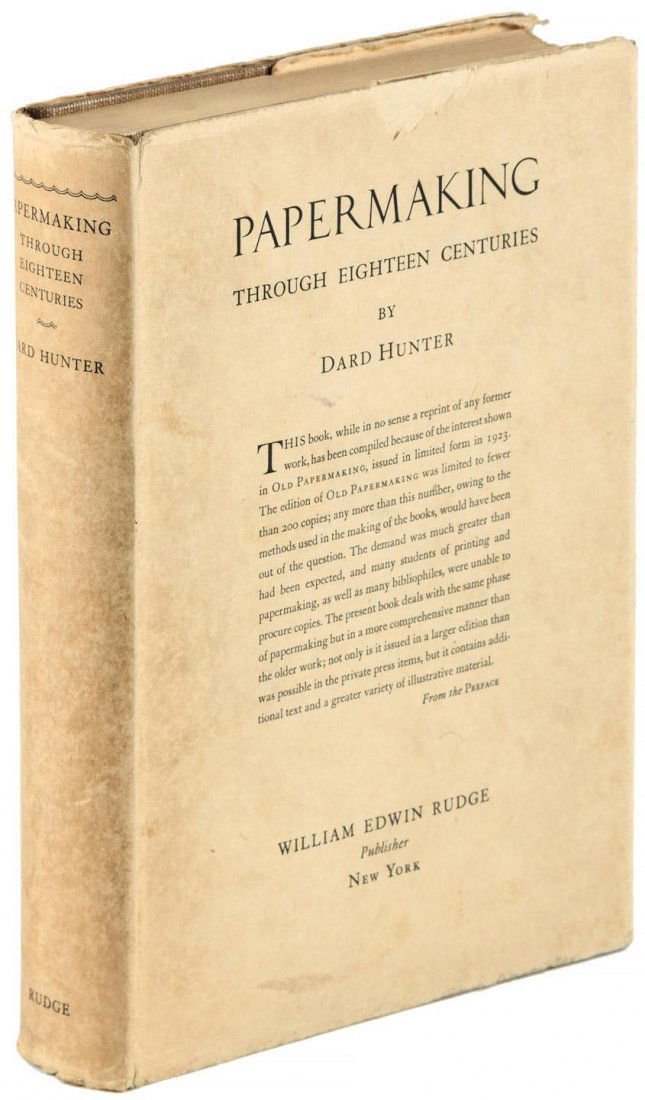 Dard Hunter Papermaking through 18 centuries (1 of 1)