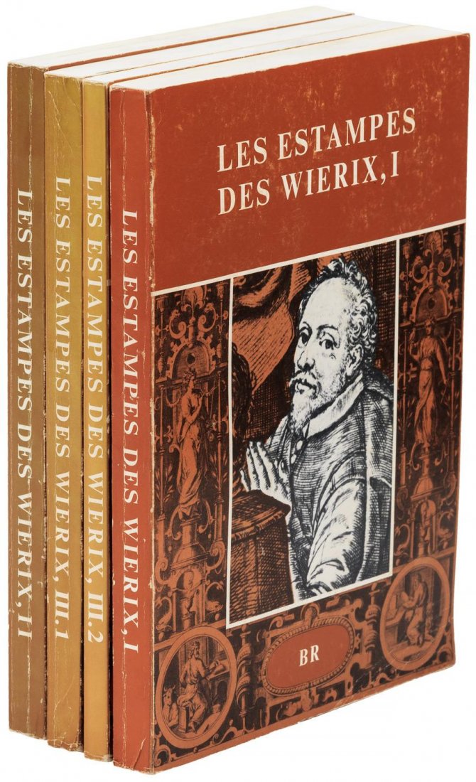 Wierix: Heading: (Wierix) Author: Mauquoy-Hendrickx, Marie Title: Les Estampes Des Wierix - Four Volumes Place Published: Brussells Publisher:Bibliotheque Royale Albert 1er Date Published: 1983