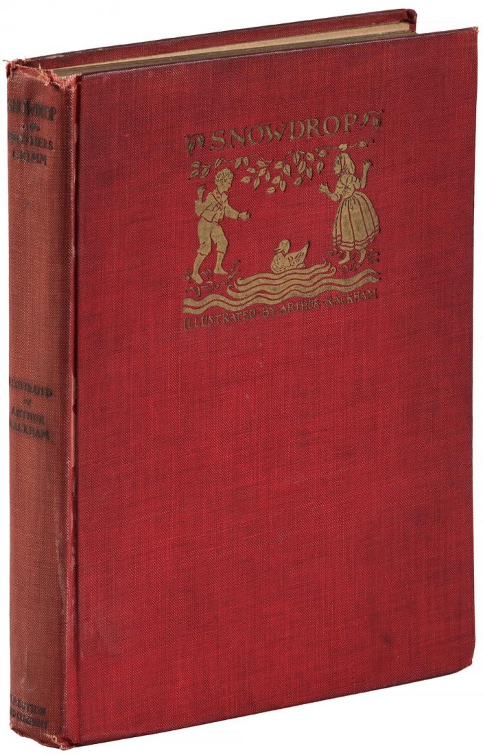 Snowdrop - Arthur Rackham: Heading: (Rackham, Arthur) Author: Grimm, Brothers Title: Snowdrop & Other Tales by the Brothers Grimm Place Published: New York Publisher:E.P. Dutton & Company Date Published: [1920]