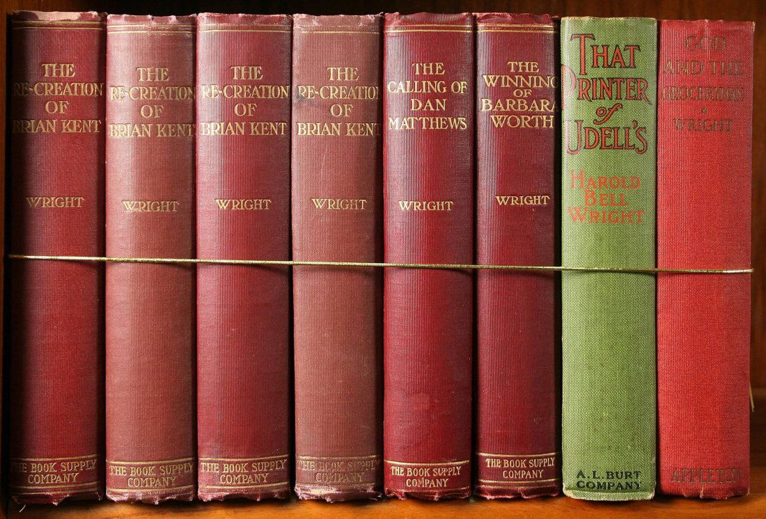 8 Volues Harold Beel Wright (1 of 1)