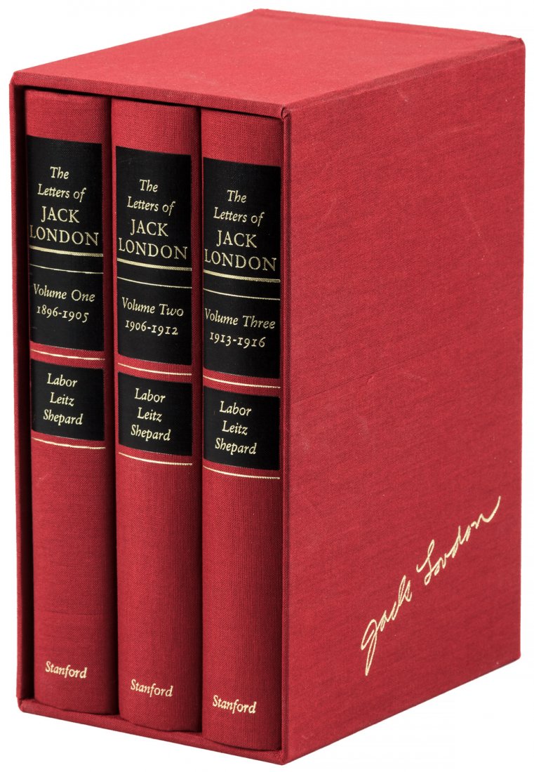 The Letters of Jack London Vol 1, 2 & 3 signed (1 of 1)