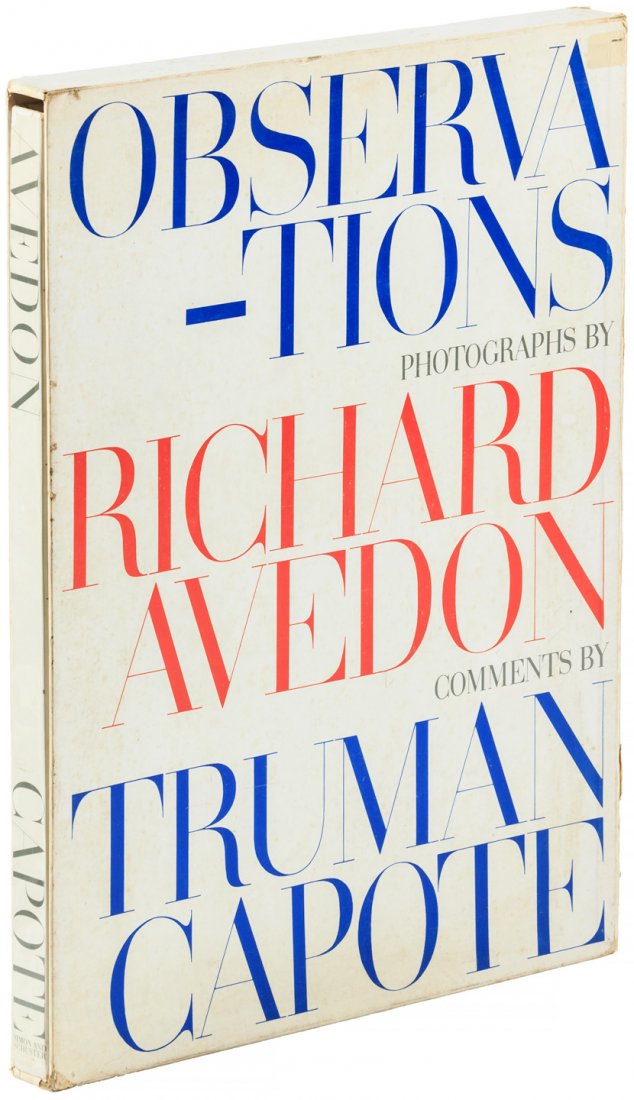 Observations Richard Avedon and Truman Capote (1 of 2)