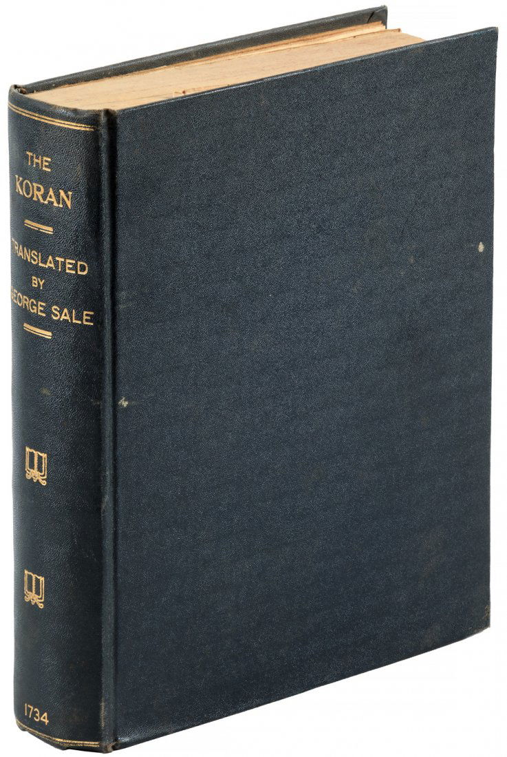 First Sale translation of the Koran 1734 (1 of 1)