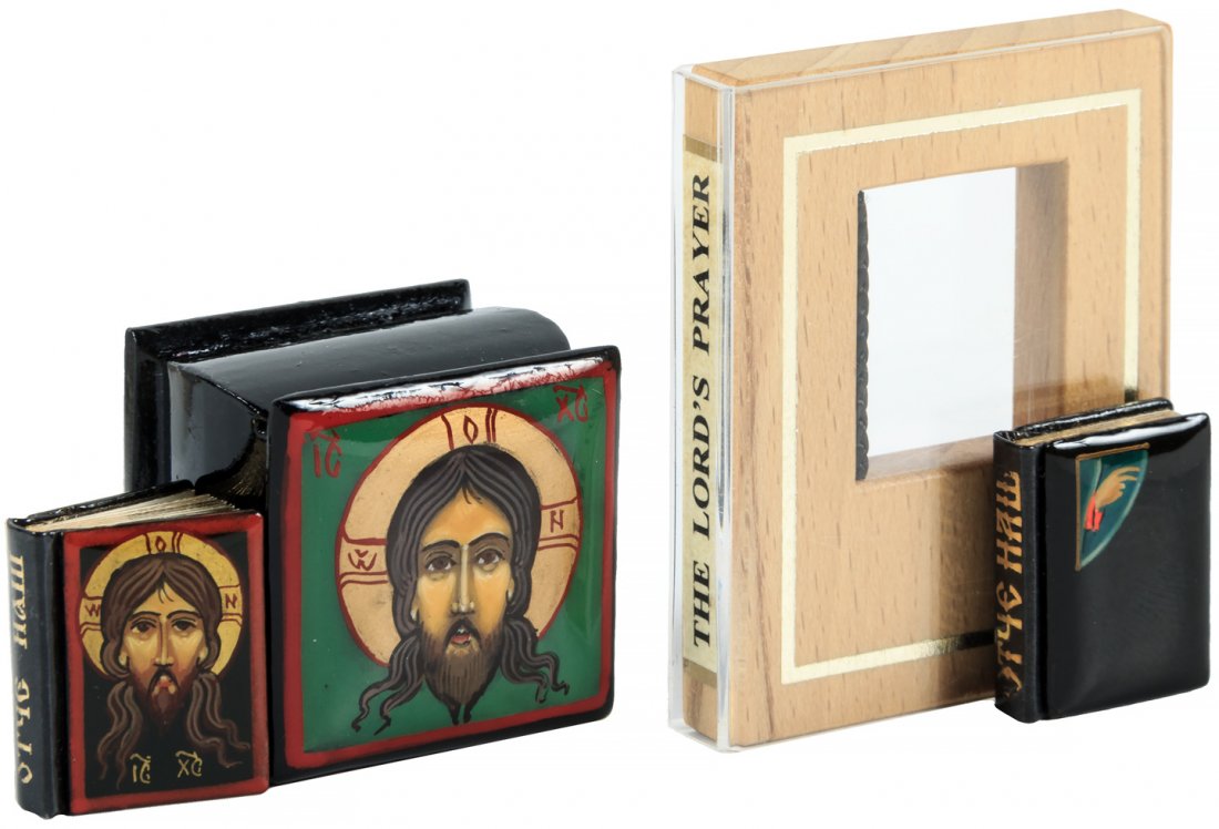 4 miniature works in Russian & other languages (1 of 2)