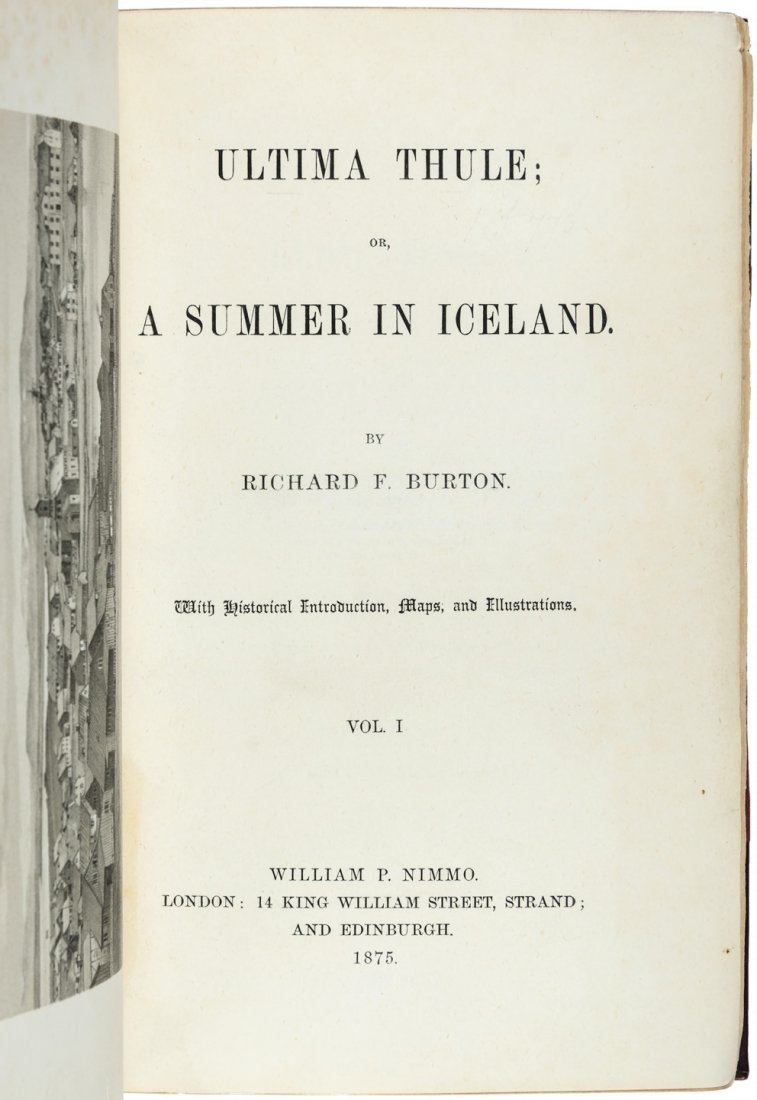 Richard Burton Ultima Thule 1st Edition (1 of 4)