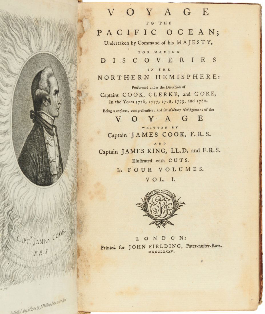 Octavo edition of Cook's Third Voyage (1 of 4)