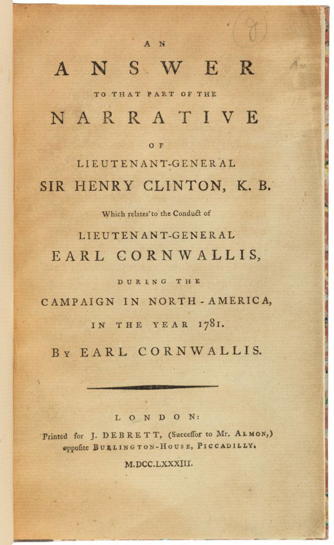 An Answer to That Part of the Narrative - Clinton - (1 of 2)