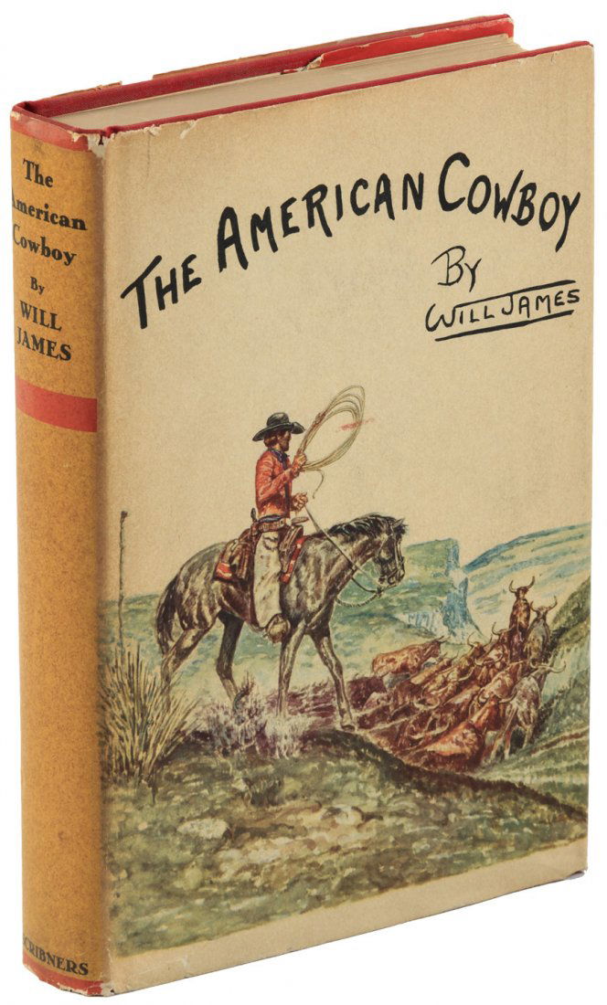 Will James The American Cowboy First Edition in dj (1 of 1)