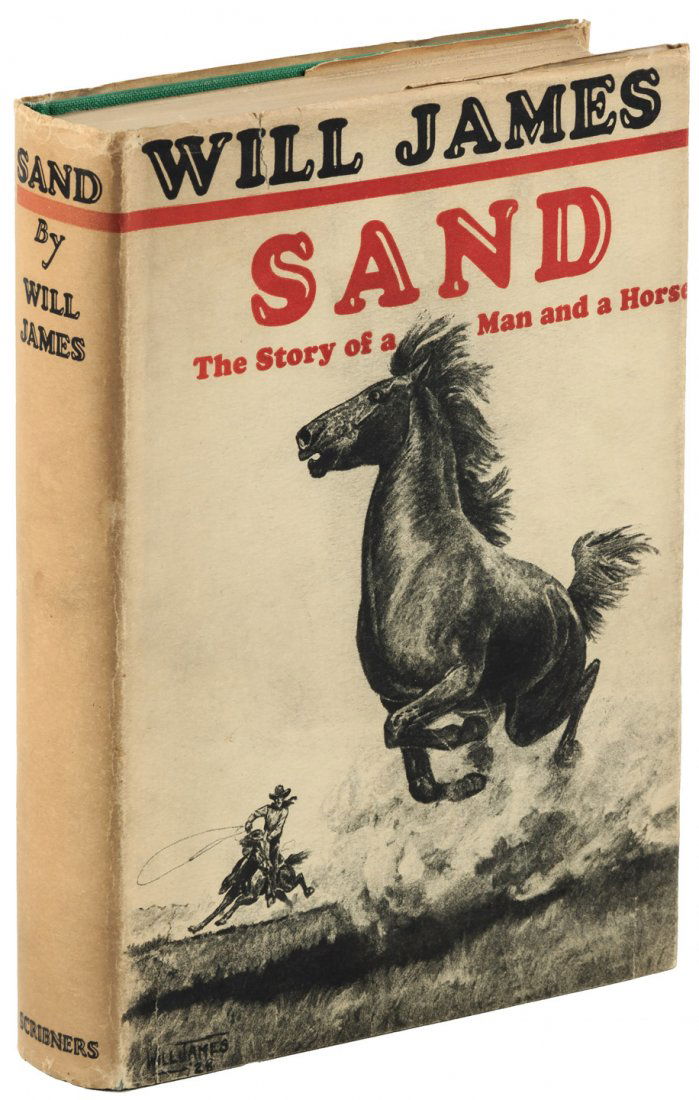 Will James Sand First Edition in dust jacket (1 of 1)