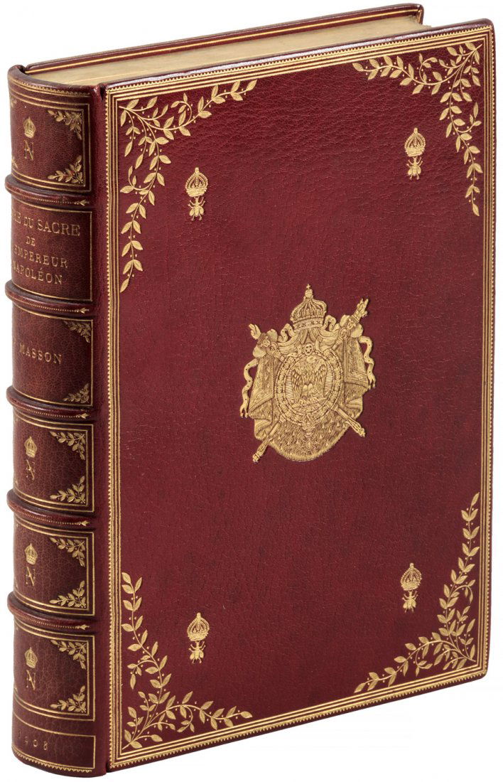 Masson's biography of Napoleon bound by Zaehnsdorf (1 of 4)