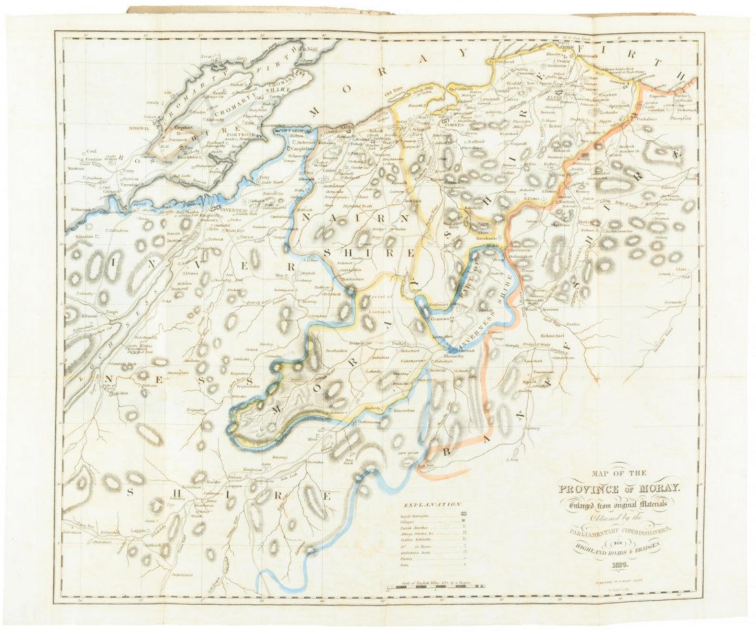 Shaw's History of the Province of Moray: Heading: Author: Shaw, Lachlan Title: The History of the Province of Moray Place Published: Elgin Publisher:J. Grant Date Published: 1827 Description: [2], vi, 498, 4 pp. E