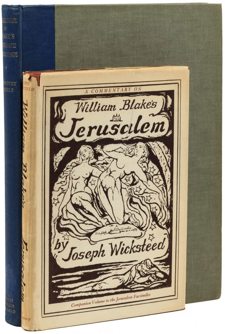 Engravings by WIlliam Blake. The Separate Plates: Heading: (Blake, William) Author: Keynes, Geoffrey. Title: Engravings by William Blake. The Separate Plates. A Catalogue Raisonnée Place Published: Dublin Publisher:Emery Walker Date Published: <