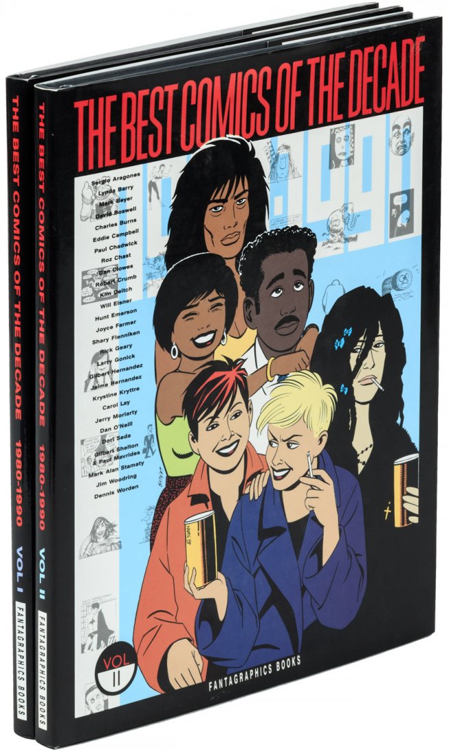 The Best Comics of the Decade, 1980-1990 - signed (1 of 3)