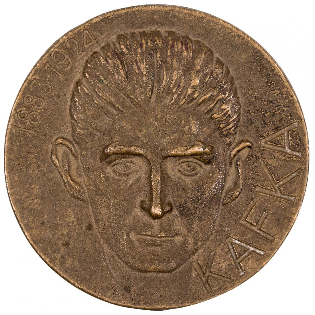 Franz Kafka Medallion (1 of 1)