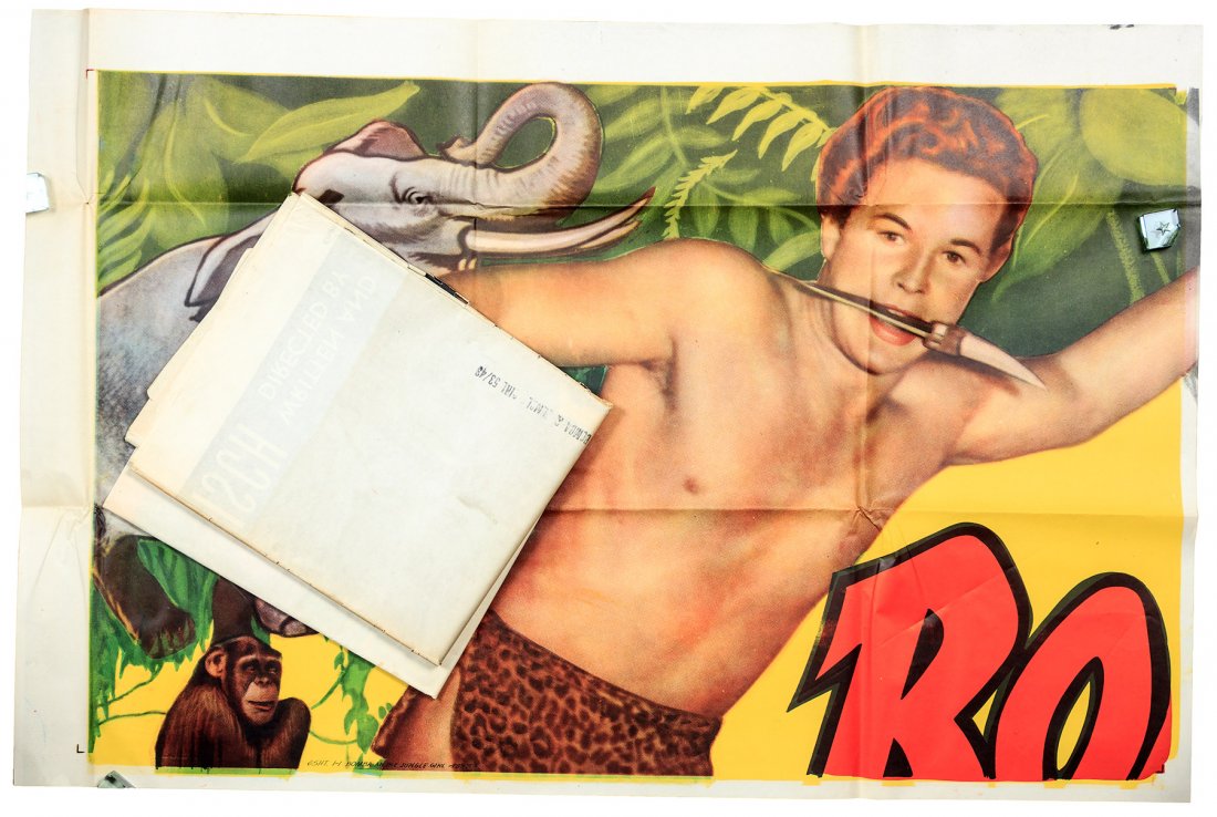 6-sheet movie poster for Bomba & Jungle Girl 1952 (1 of 1)