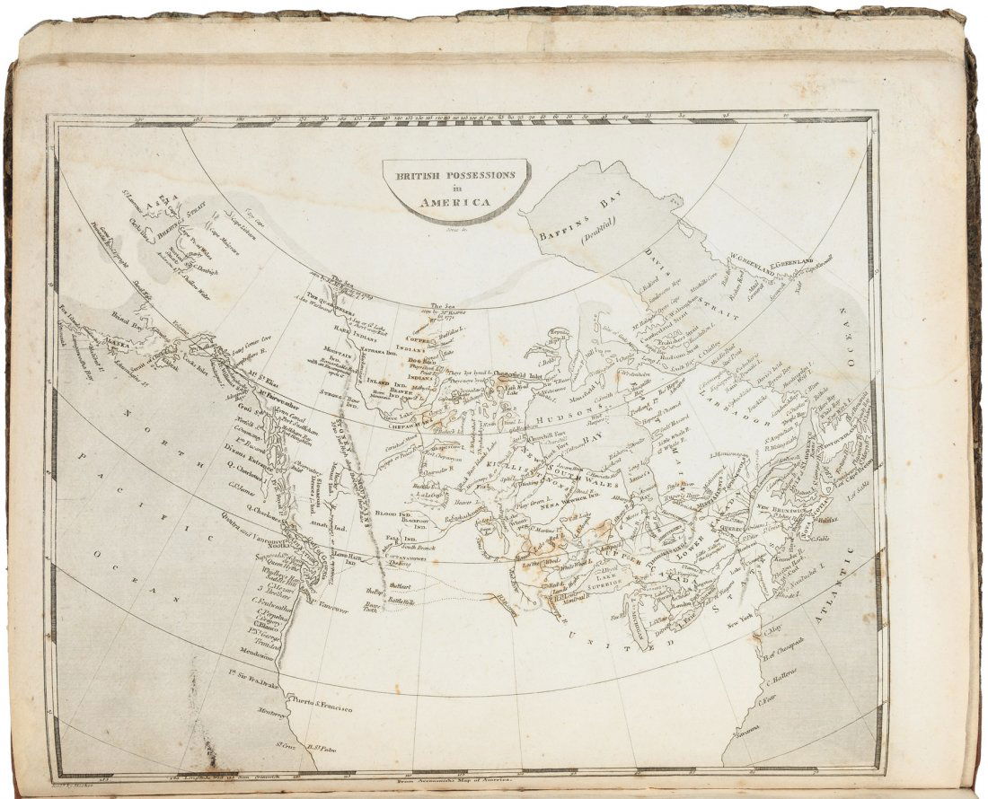 Arrowsmith &amp; Lewis Atlas 1804