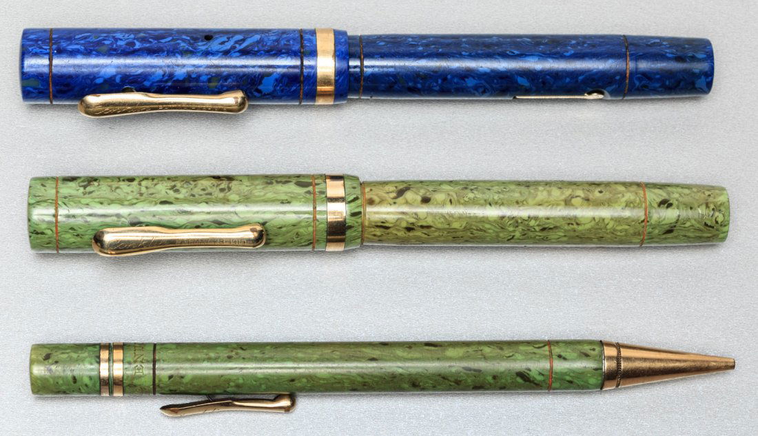 Conklin: Lot of three Conklin Endura Fountain Pens and (1 of 1)