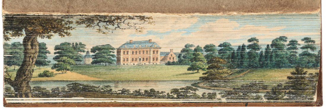 The Chase with a fore edge painting: Heading: (Fore-edge Painting) Author: Somerville, William Title: The Chase - with a fore-edge painting Place Published: Edinburgh Publisher:John Ballantyne and Co. Date Published: 1812