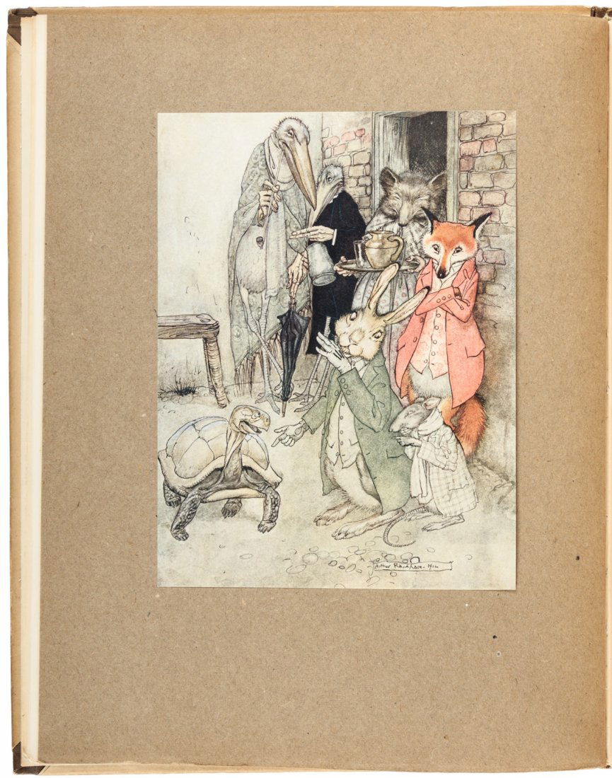 Aesop's Fables Arthur Rackham signed limited edition (1 of 4)