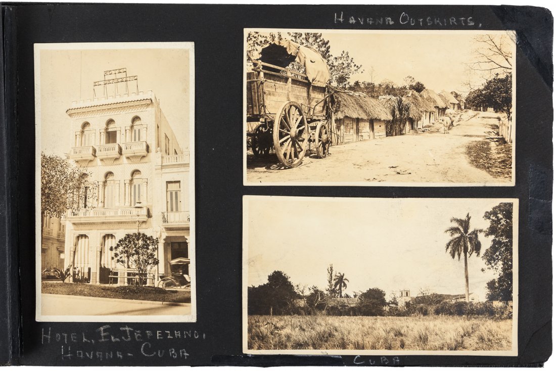 Photo album with Cuba, Florida, Tahoe etc.: Heading: (Photograph Album) Author: Title: Album of photographs of various vacations and travels, including Cuba, California, Florida, Oregon and the East Coast Place Published: Various places Publish