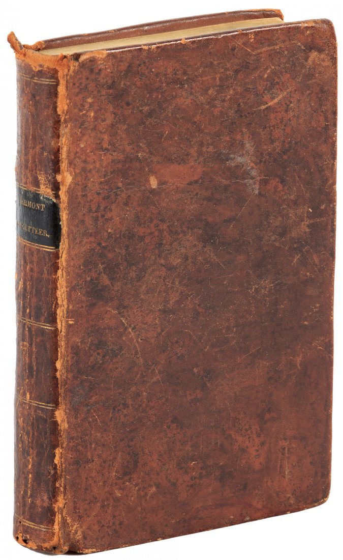 Zadock Thompson's Gazetteer of Vermont 1824: Heading: Author: Thompson, Zadock Title: A Gazetteer of the State of Vermont; Containing a Brief General View of the State, a Historical and Topographical Description of all the COunties, Towns, River