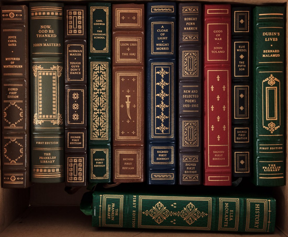 Signed Franklin Library First Editions. (1 of 1)