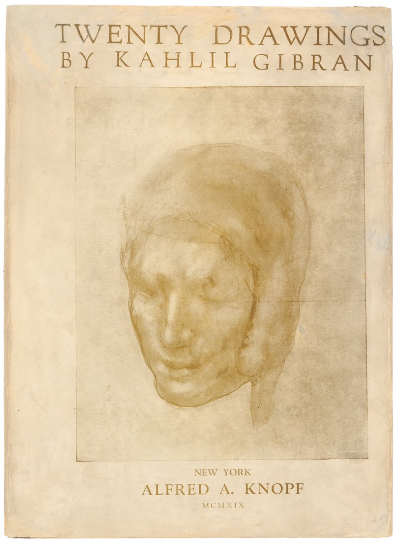 Kahlil Gibran Twenty Drawings First Edition