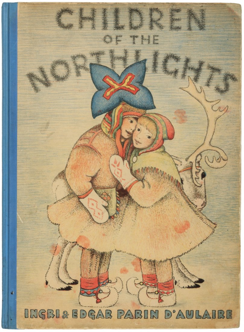 Children of the Northlights: Heading: Author: d'Aulaire, Ingri & Edgar Parin Title: Children of the Northlights Place Published: New York Publisher:Viking Press Date Published: 1935 Description: [37] p