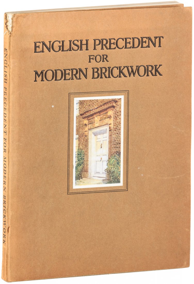 Scarce volume on English & American Brickwork (1 of 1)