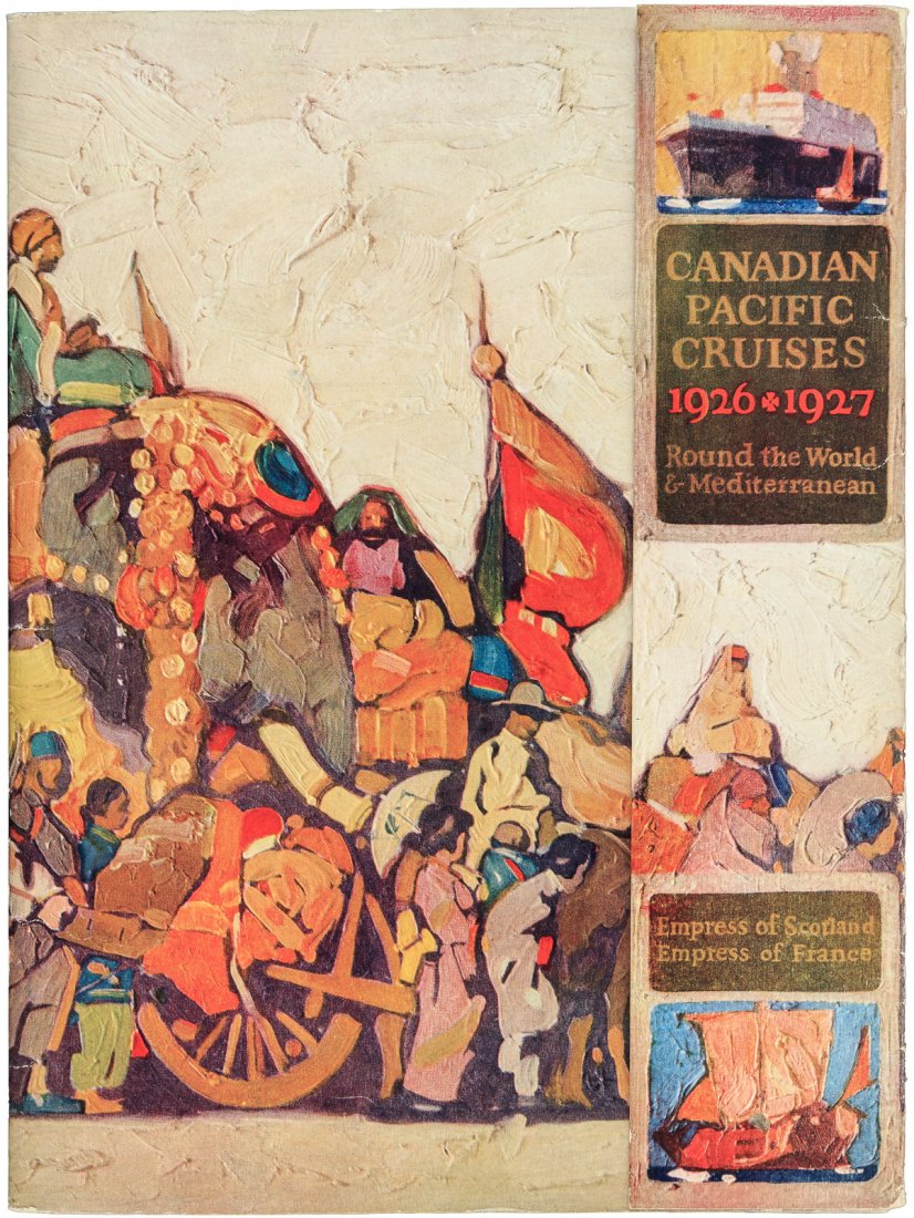 California impressionist artist, 1926 luxury liner: Heading: (California) Author: Maurice Logan Title: 1926 luxury liner world cruise illustrations by San Francisco impressionist Maurice Logan Place Published: Publisher: Date Published: 1926<