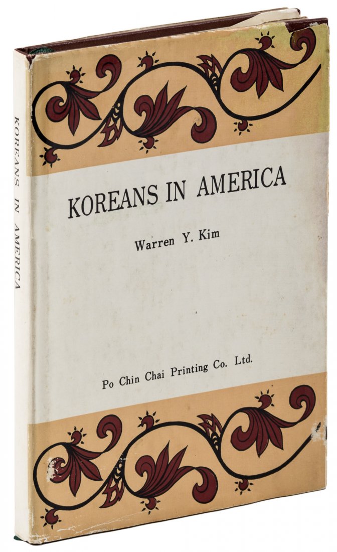 1971 Rare first history of Korean-Americans: Heading: (Asian-American 1971) Author: Kim, Warren Y. Title: Koreans in America Place Published: Seoul, South Korea Publisher:Po Chin Chai Printing Co. Date Published: 1971 Description: