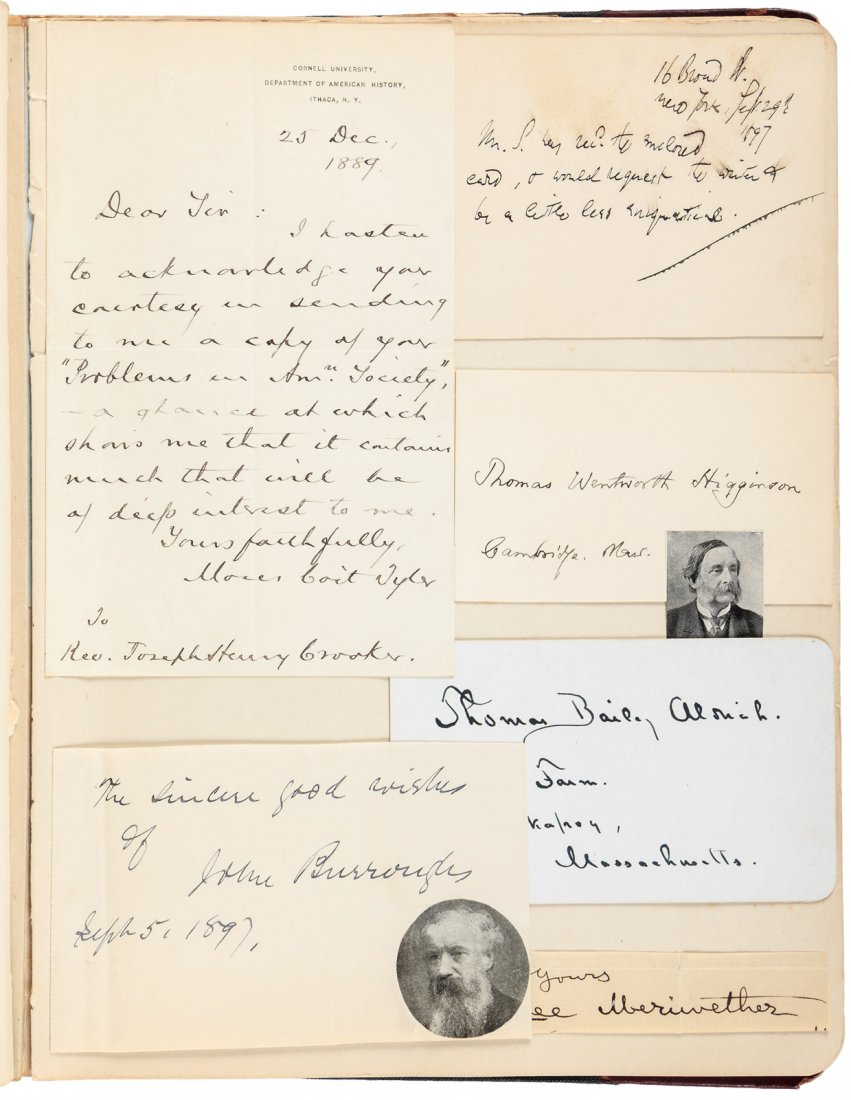 Autographs of Authors 1898 (1 of 5)