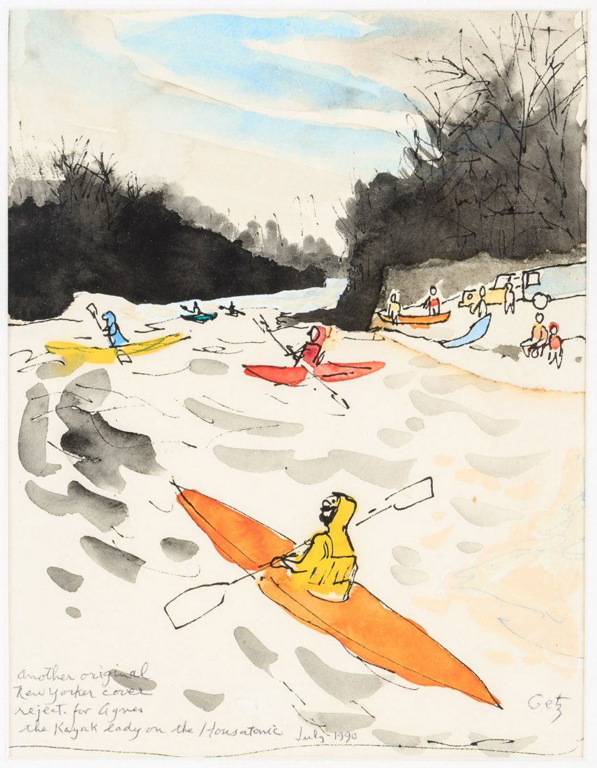 Arthur Getz Watercolor (1 of 2)