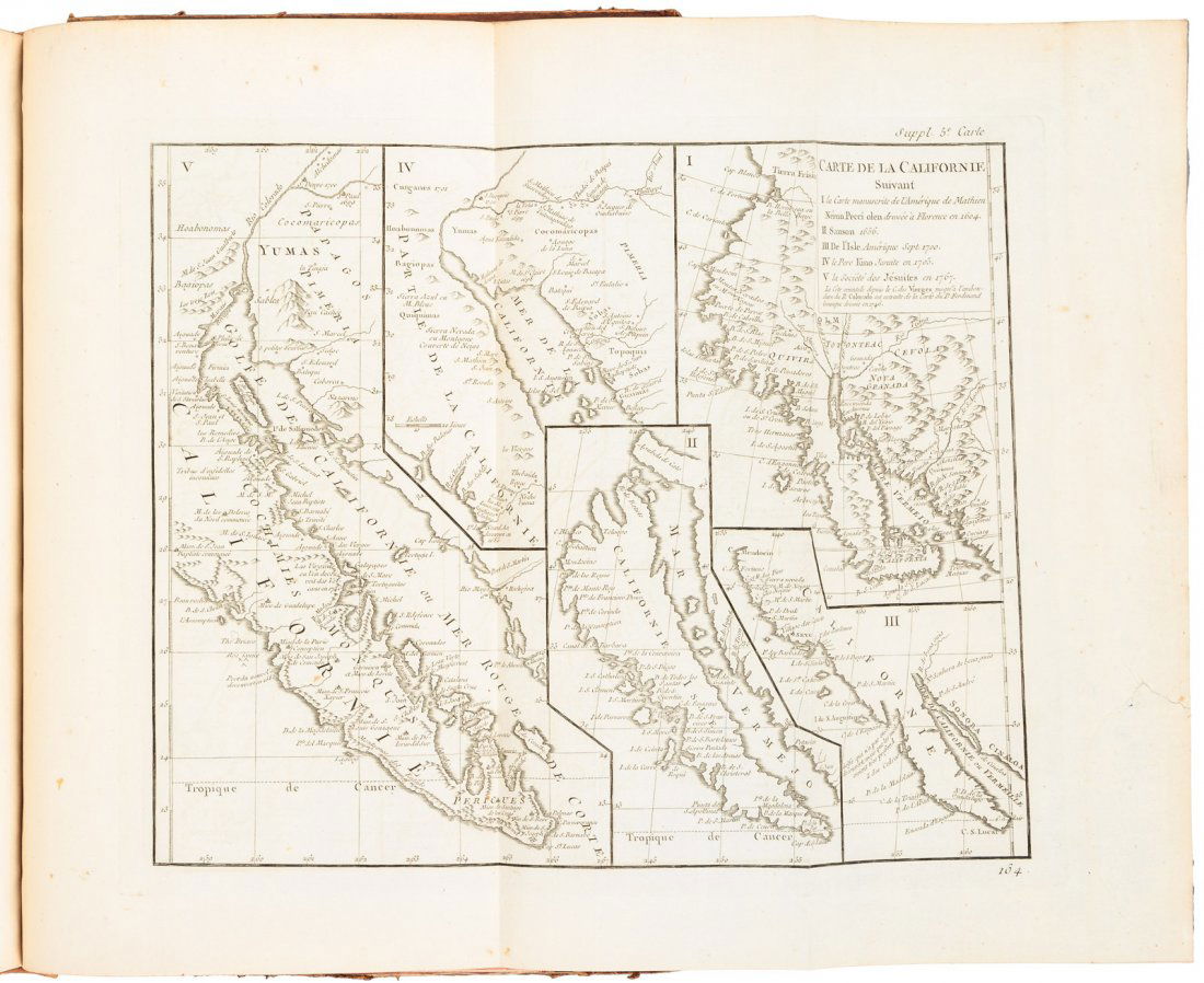 De Vaugondy maps in Diderot atlas 1777: Heading: Author: Robert de Vaugondy, Gilles and Didier Title: Suite of ten maps showing the evolution of the cartography of the Northwest Coast, as issued in Denis Diderot's Encyclopedie, Suite de Re