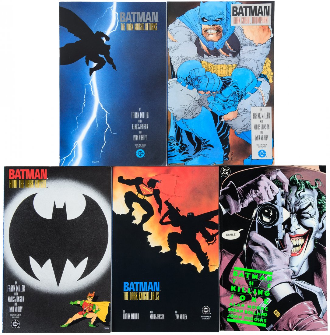 Five Batman Graphic Novels (1 of 1)