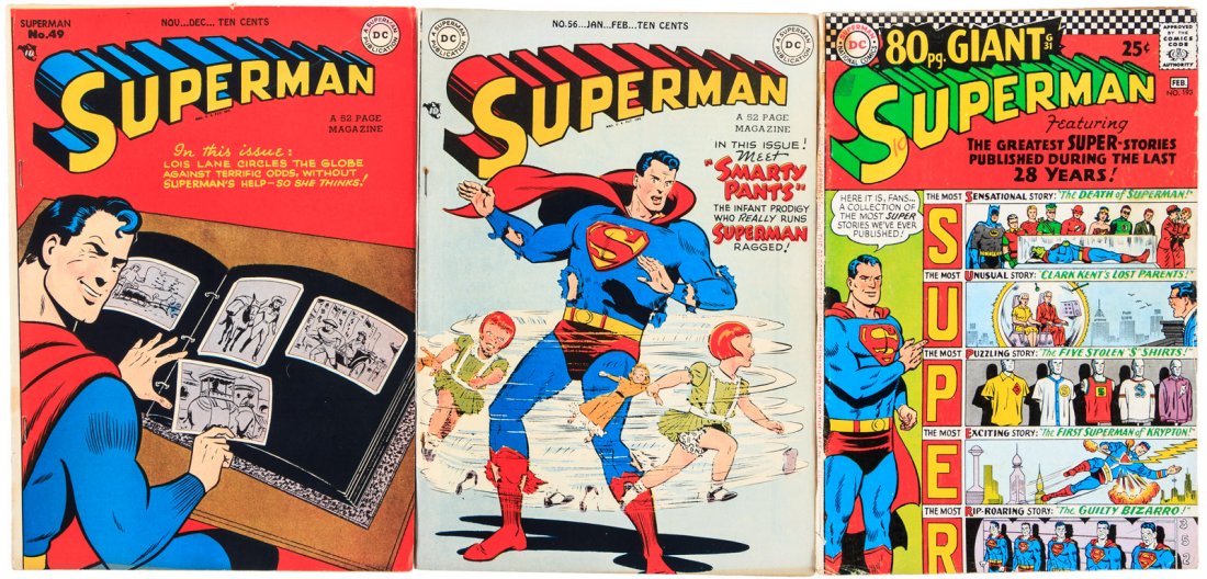 Five Classic Issues of Superman (1 of 2)