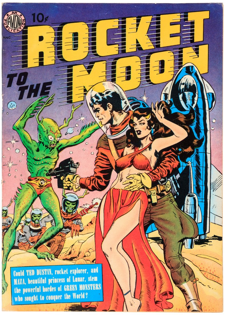 Rocket To The Moon - Golden Age Comic (1 of 1)