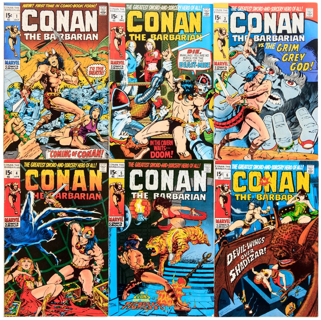 Conan the Barbarian 1-6 (1 of 1)